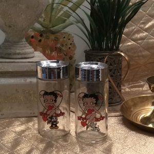 Betty Boop Salt and Pepper Shakers